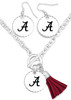 Alabama Crimson Tide Fringe Benefits Jewelry Set