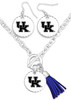 Kentucky Wildcats Fringe Benefits Jewelry Set