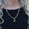 Alabama University Lydia Gold Necklace