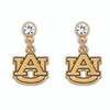 Auburn Tigers Lydia Gold Earrings