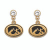 Iowa Hawkeyes Lydia Gold Earrings