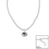 Iowa Hawkeyes Lydia Silver Necklace