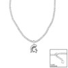 Michigan State Spartans Lydia Silver Necklace