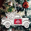 Ohio State Buckeyes Vintage Truck Ornament