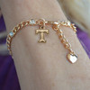 Tennessee Volunteers Lydia Gold Bracelet