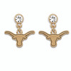 Texas Longhorns Lydia Gold Earrings