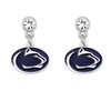 Penn State Nittany Lions Lydia Silver Earrings