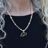 Purdue Boilermakers Lydia Silver Necklace