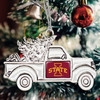 Iowa State Cyclones Vintage Truck Ornament