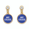 * Choose your College* - Lydia Gold Earrings