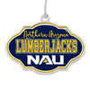 Northern Arizona Lumberjacks Christmas Frame Ornament