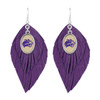 Western Carolina Catamounts Earrings- Boho Primary Color