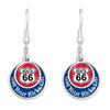 Route 66 Stacked Disk Earrings