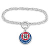 Route 66 Stacked Disk Bracelet