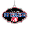 Route 66 Frame Ornament - Kansas