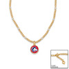 Colorado State Pueblo Thunderwolves - Gold Lydia Necklace