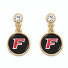 Fairfield Stags - Gold Lydia Earrings