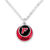 Fairfield Stags Necklace- Stacked Disk