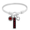 Fairfield Stags Bracelet- Triple Charm