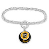 Fort Hays State Tigers Bracelet- Stacked Disk