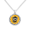 Fort Hays State Tigers Necklace- Twisted Rope