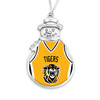 Fort Hays State Tigers Christmas Ornament- Snowman with Basketball Jersey