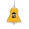 Fort Hays State Tigers Christmas Ornament- Bell with Team Logo and Stars