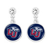 Liberty Flames - Silver Lydia Earrings