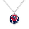 Liberty Flames Necklace- Stacked Disk