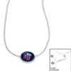 Liberty Flames Necklace- Kennedy (Adjustable Slider Bead)