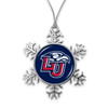 Liberty Flames Christmas Ornament- Snowflake