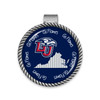 Liberty Flames Visor Clip- Striped State Background