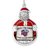 Liberty Flames Christmas Ornament- Santa I Can Explain