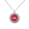 Louisiana Lafayette Ragin' Cajuns Necklace- Allie