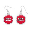 Louisiana Lafayette Ragin' Cajuns Earrings- Hazel