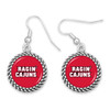 Louisiana Lafayette Ragin' Cajuns Earrings- Olivia