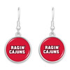 Louisiana Lafayette Ragin' Cajuns Earrings-  Leah
