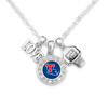 Louisiana Tech Bulldogs Necklace- Basketball, Love and Logo