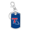 Louisiana Tech Bulldogs Key Chain- Dog Tag