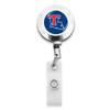 Louisiana Tech Bulldogs Badge Reel Alligator Clip- Round