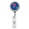 Louisiana Tech Bulldogs Belt Clip Badge Reel- Rope Edge