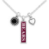 Missouri State Bears Necklace- Triple Charm