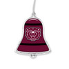 Missouri State Bears Christmas Ornament- Bell with Team Logo Stripes