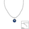 New Haven Chargers - Silver Lydia Necklace