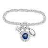 New Haven Chargers Toggle Bracelet- Football, Love and Logo