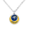 New Haven Chargers Necklace- Stacked Disk
