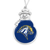 New Haven Chargers Christmas Ornament- Snowman