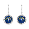 New Haven Chargers  Earrings- Twisted Rope