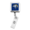New Haven Chargers Badge Reel Belt Clip- Square