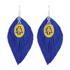 North Carolina A&T Aggies Earrings- Boho Primary Color